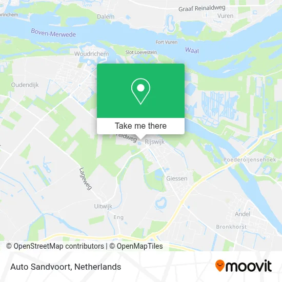 Auto Sandvoort Karte