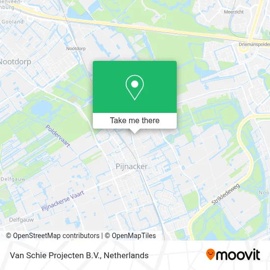 Van Schie Projecten B.V. map
