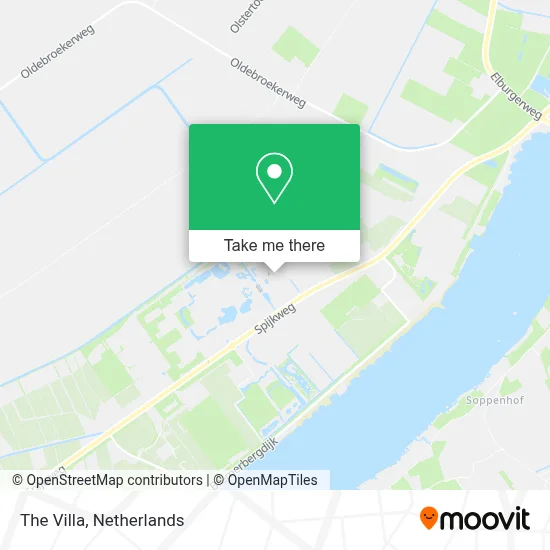 The Villa map