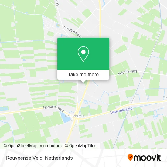 Rouveense Veld map