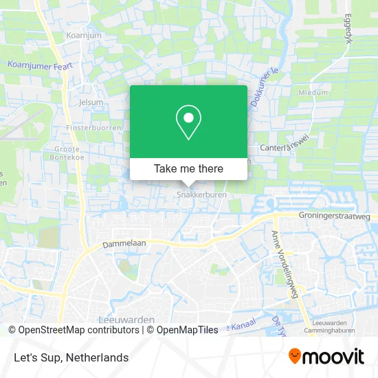 Let's Sup map