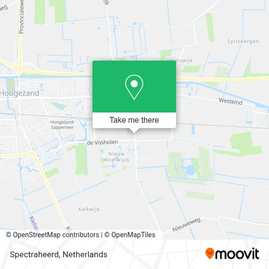 Spectraheerd map