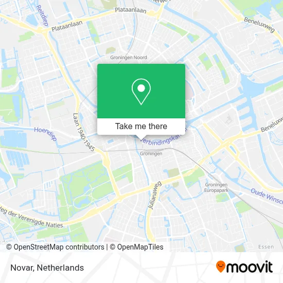 Novar map