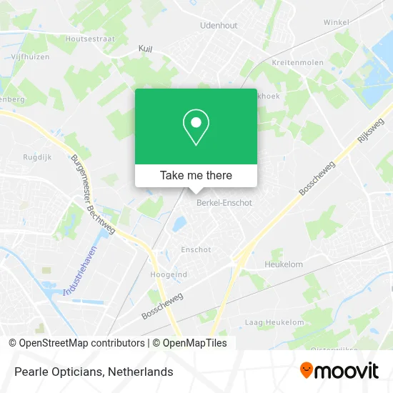 Pearle Opticiens map