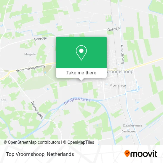 Top Vroomshoop map