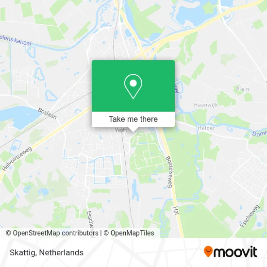 Skattig map