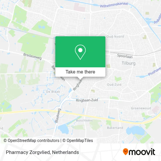 Pharmacy Zorgvlied map