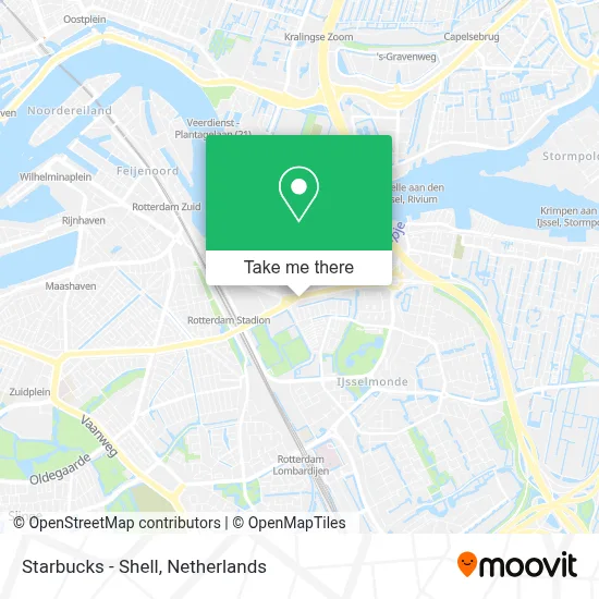 Starbucks - Shell map