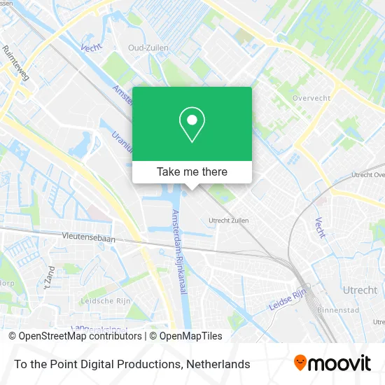 To the Point Digital Productions map