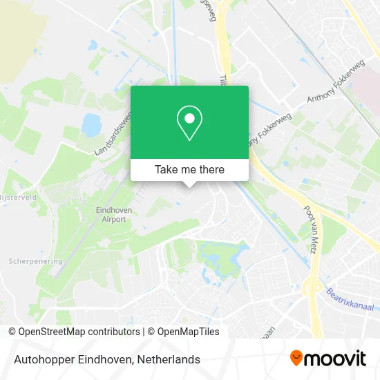 Autohopper Eindhoven Karte