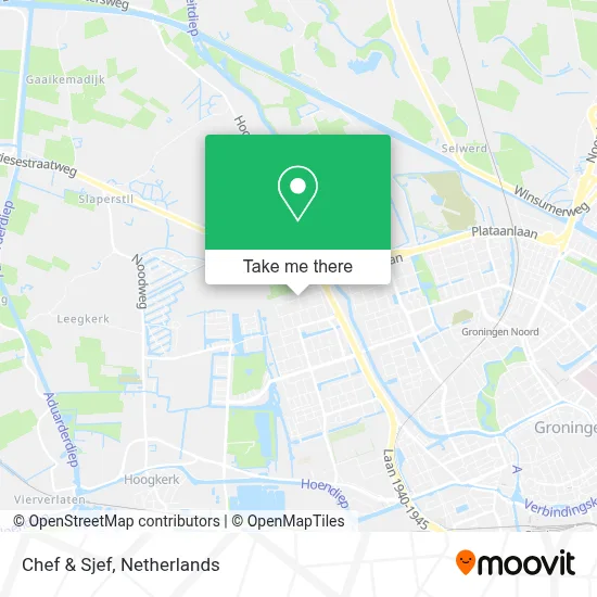 Chef & Sjef map