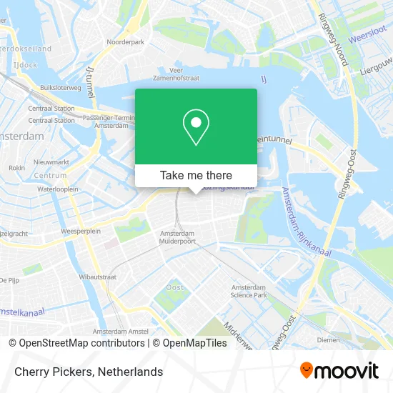 Cherry Pickers map