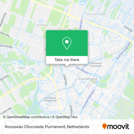 Rousseau Chocolade Purmerend map