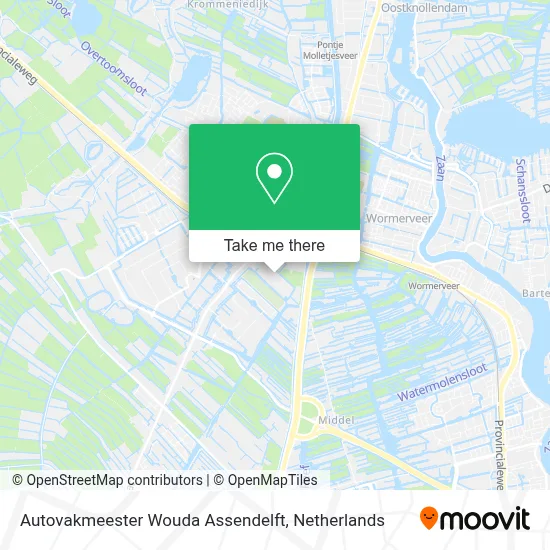 Autovakmeester Wouda Assendelft map