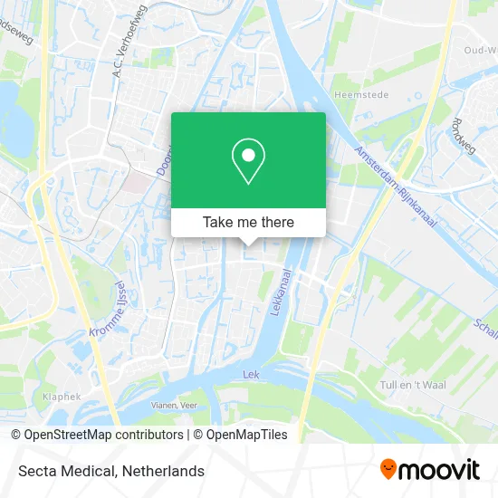 Secta Medical map