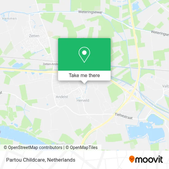 Partou Childcare map