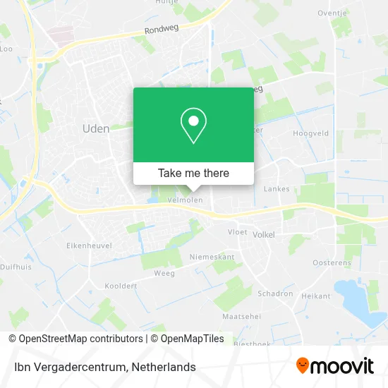 Ibn Vergadercentrum map