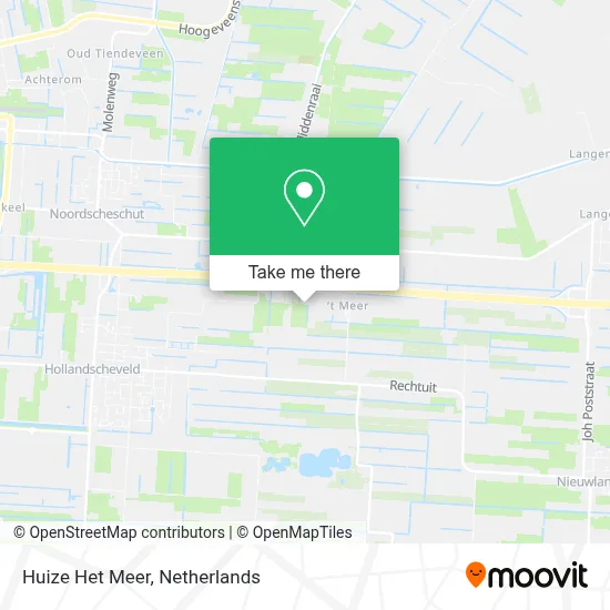 Huize Het Meer map