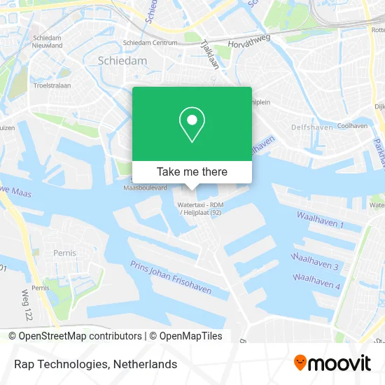 Rap Technologies map