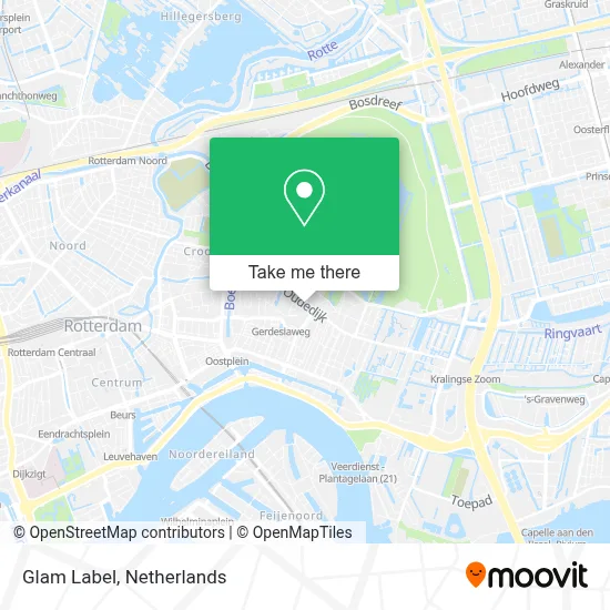 Glam Label map