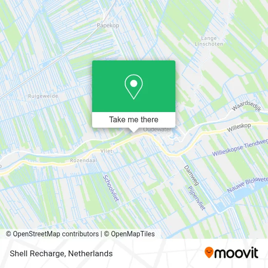 Shell Recharge map