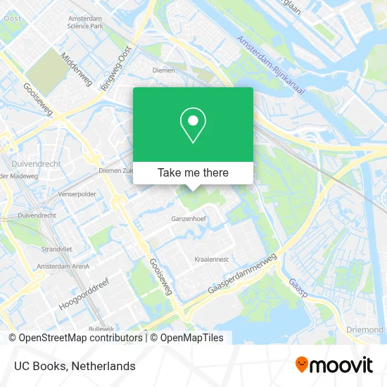 UC Books map