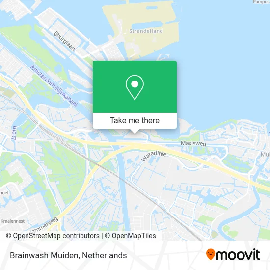 Brainwash Muiden map