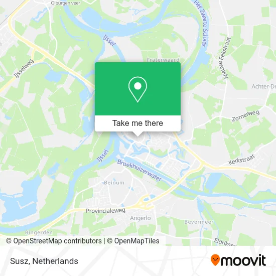 Susz map