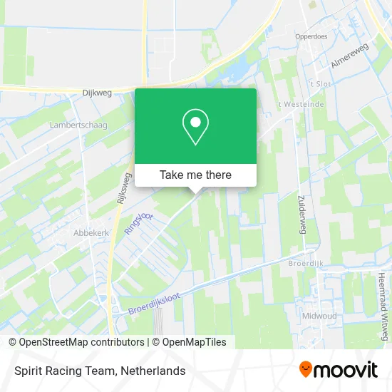 Spirit Racing Team map