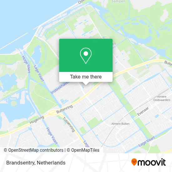 Brandsentry Karte