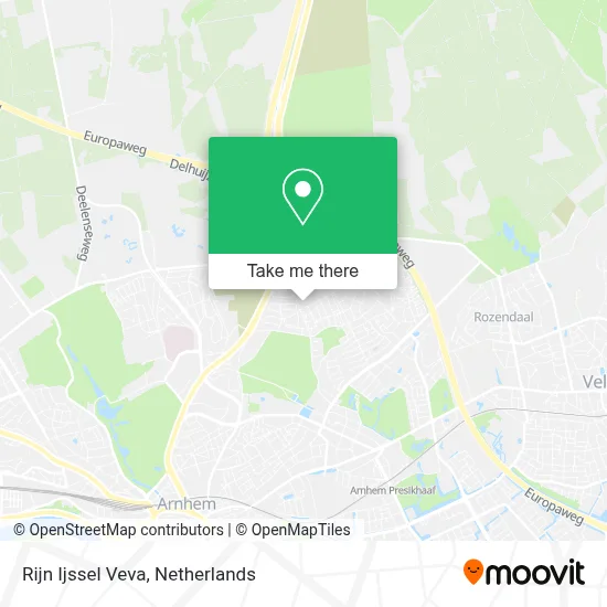 Rijn Ijssel Veva map