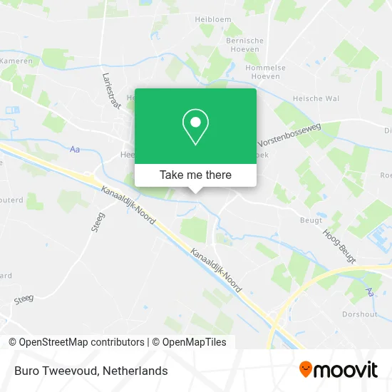 Buro Tweevoud map