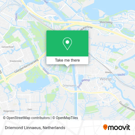 Driemond Linnaeus map