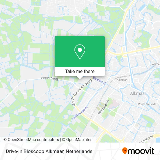 Drive-In Bioscoop Alkmaar map