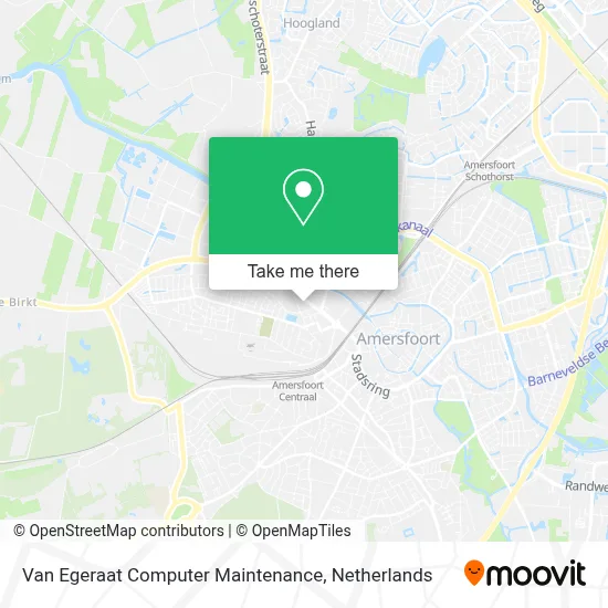 Van Egeraat Computer Maintenance map