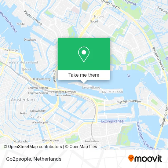 Go2people map