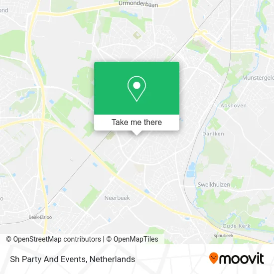Sh Party And Events map