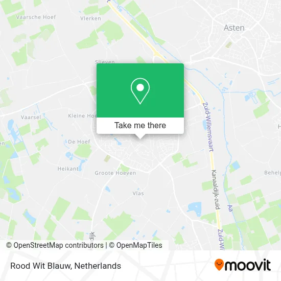 Rood Wit Blauw map