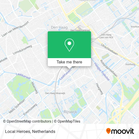 Local Heroes map