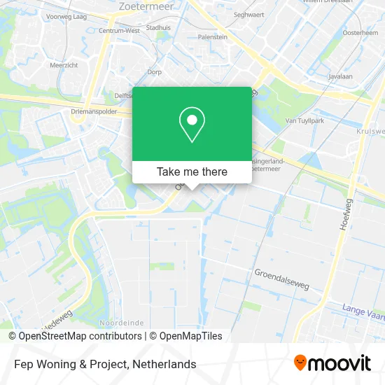Fep Woning & Project map