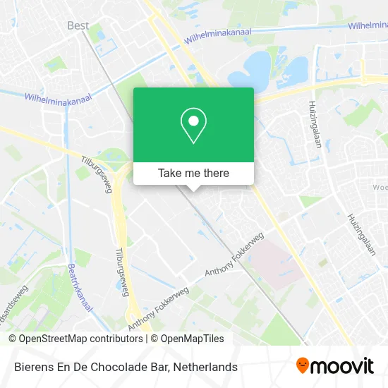 Bierens En De Chocolade Bar map