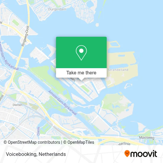 Voicebooking map