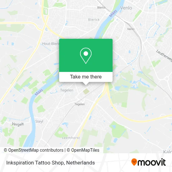 Inkspiration Tattoo Shop map