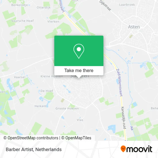 Barber Artist map