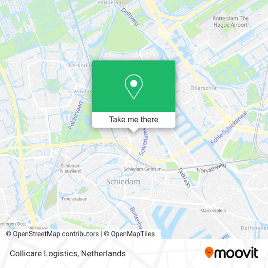 Collicare Logistics Karte