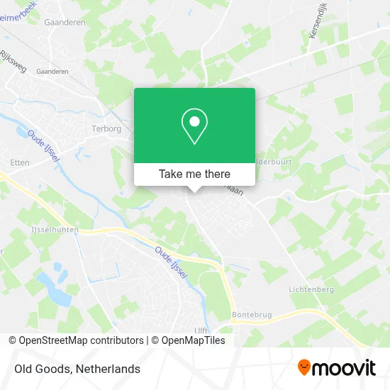 Old Goods map