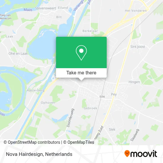 Nova Hairdesign map