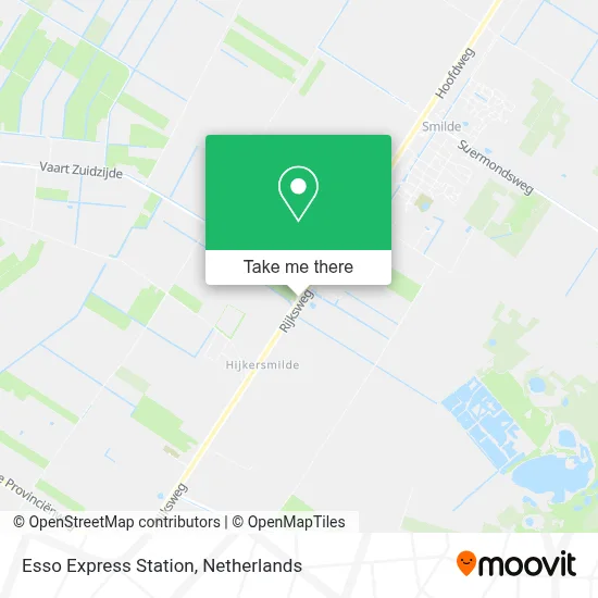 Esso Express Station map