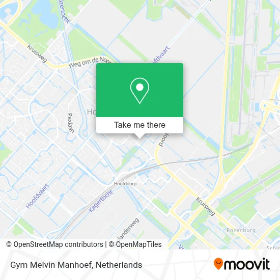 Gym Melvin Manhoef map