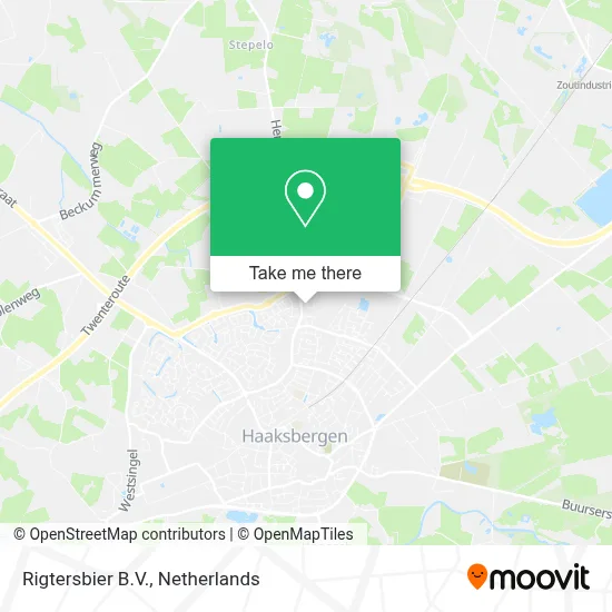 Rigtersbier B.V. map